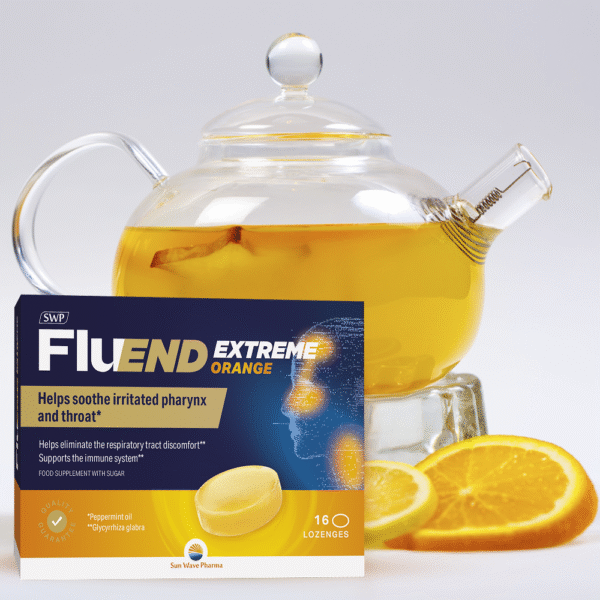 FluEnd Extreme Orange, SWP, za grlo, 16 lozengi | INPHARM