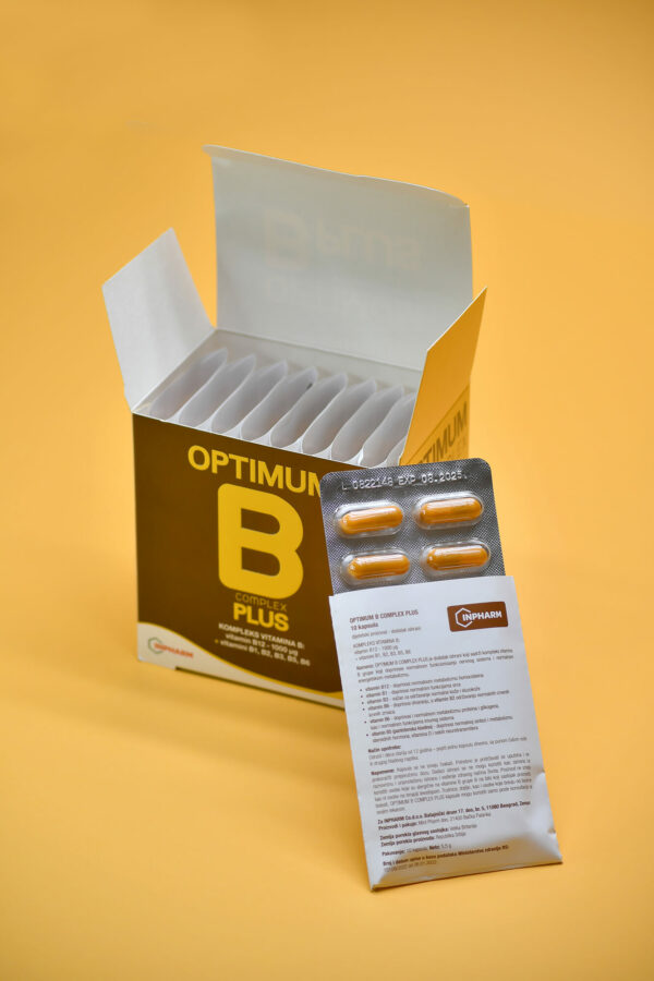 OPTIMUM B COMPLEX PLUS 100 Kapsula | INPHARM