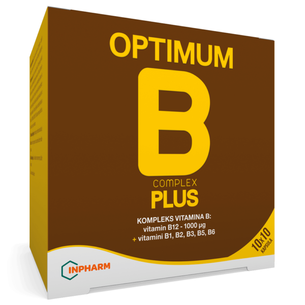 OPTIMUM B COMPLEX PLUS 100 Kapsula | INPHARM