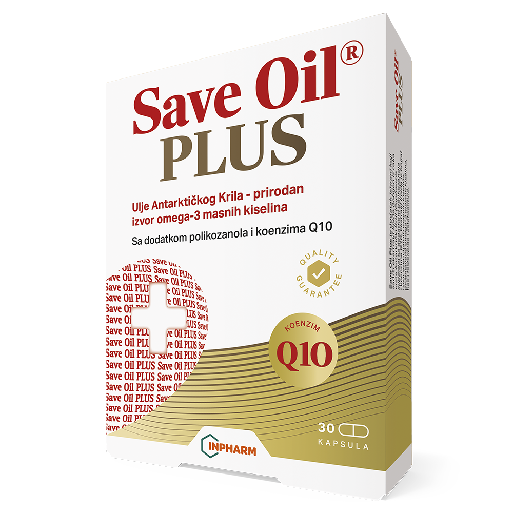 Save Oil Plus, za normalni lipidni status, 30 kapsula - Image 2