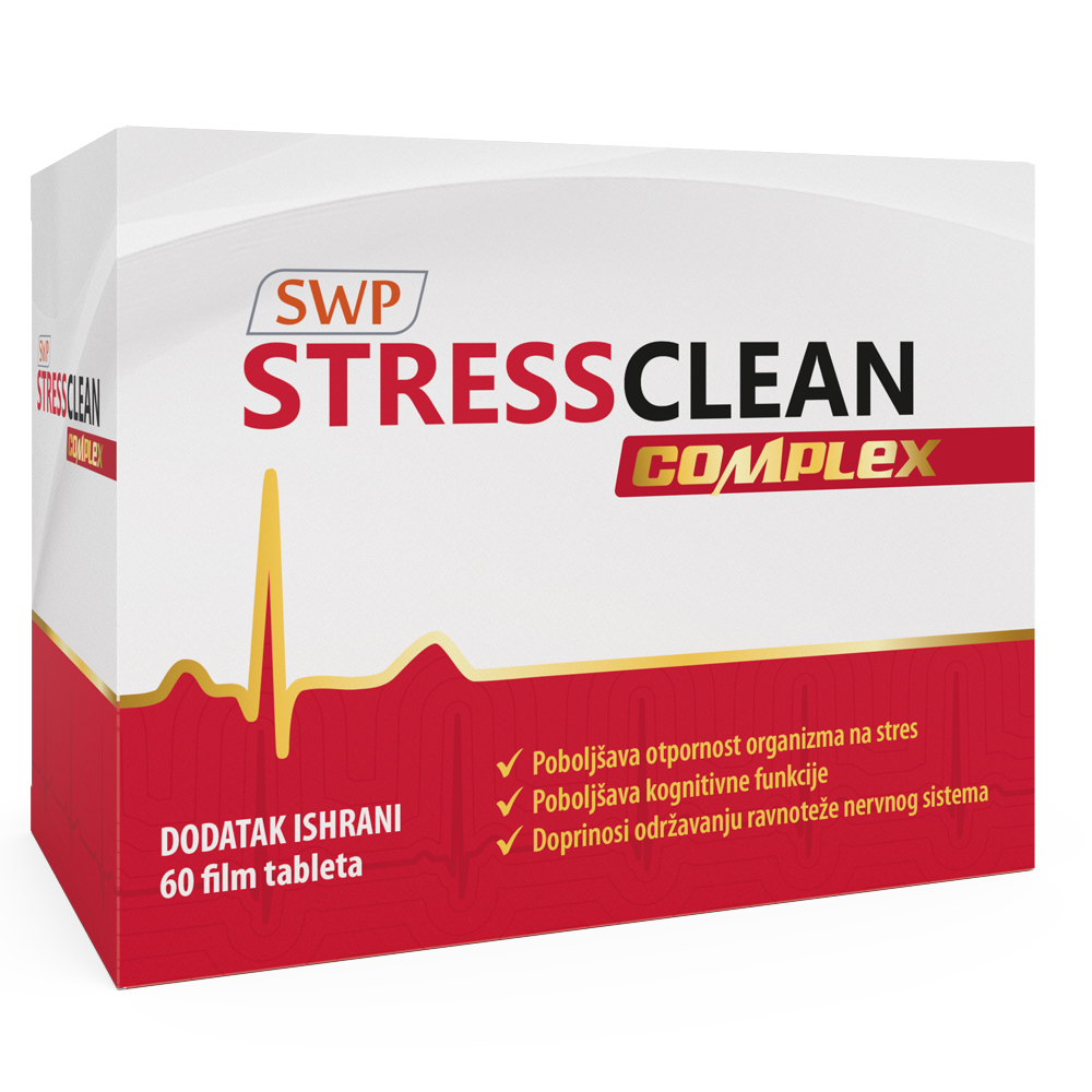 STRESSCLEAN COMPLEX, SWP, asvaganda, 60 tableta