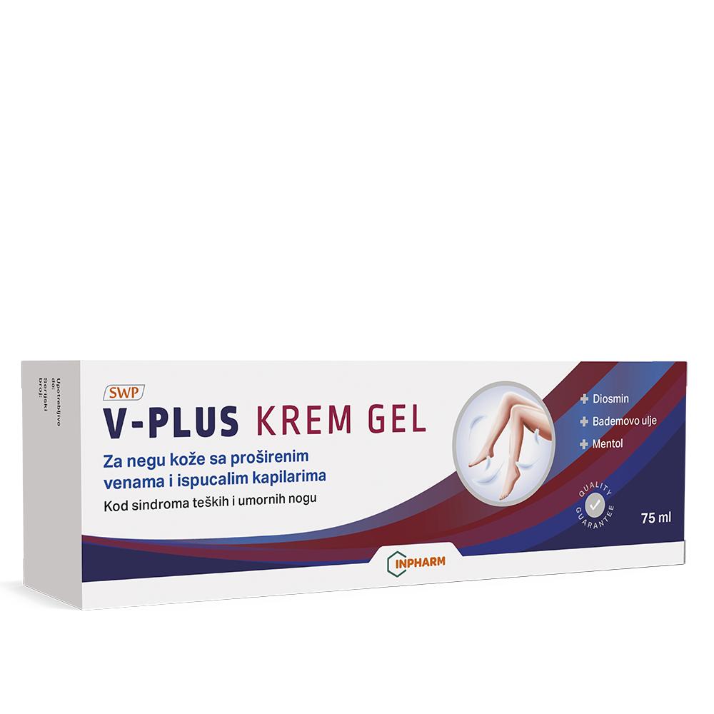 V-plus krem gel, kod problema sa cirkulacijom, 75 ML