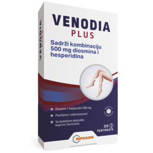 VENODIA plus, kod problema sa cirkulacijom, 30 film tableta