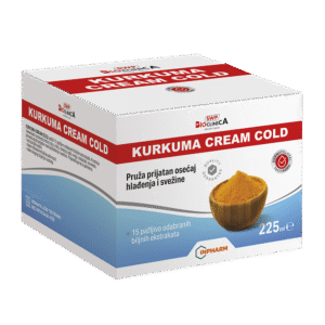 KURKUMA CREAM COLD, Bioclinica, hladna krema za akutne bolove u mišićima, 225 ML