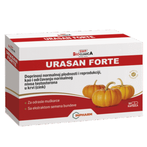 URASAN FORTE, Bioclinica, kod problema sa prostatom, 30 kapsula